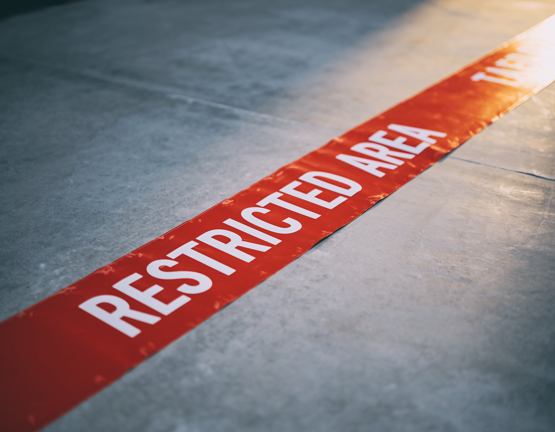 CUSTOM AISLE MARKING TAPE - NADCO Tapes & Labels, Inc.