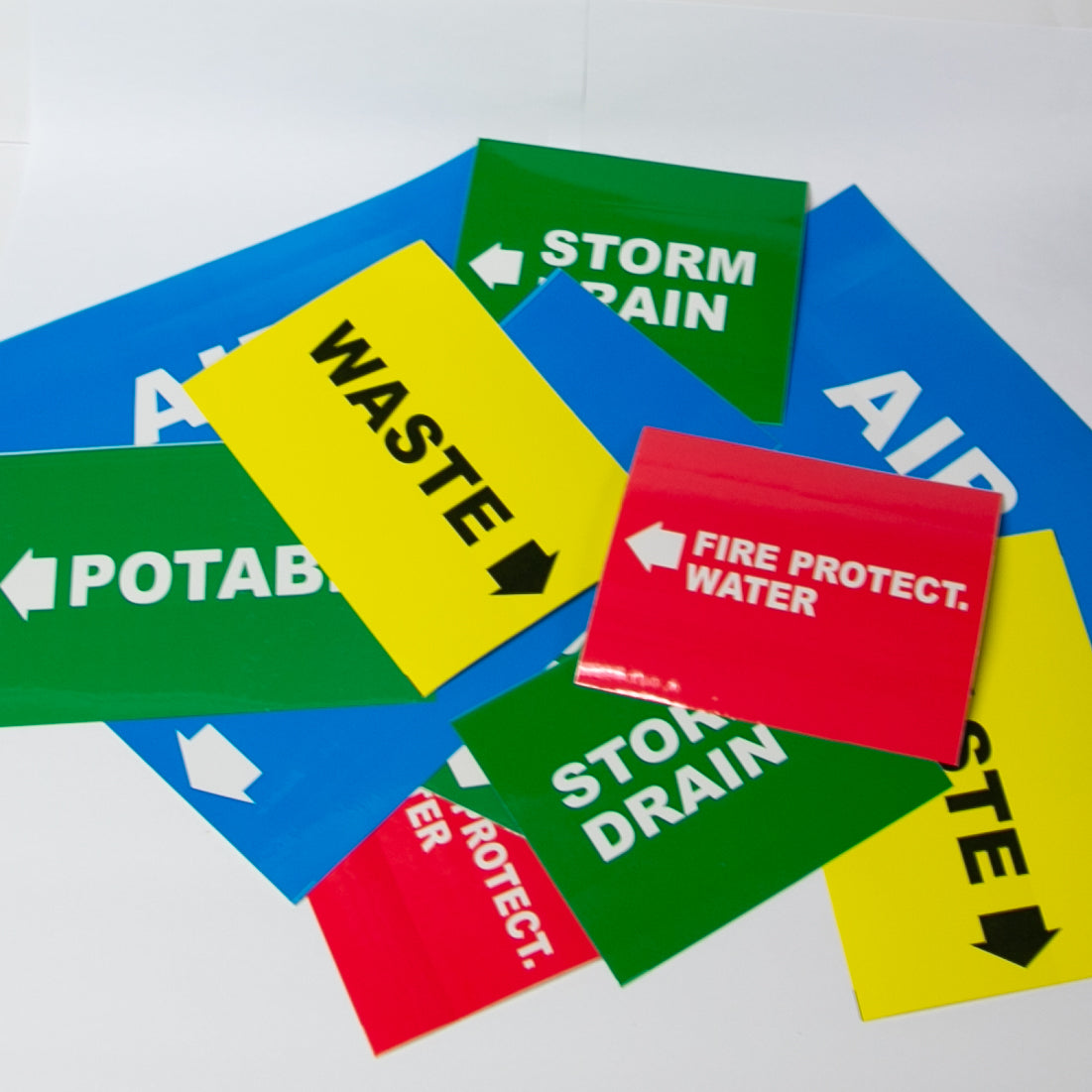 PIPE MARKER LABELS