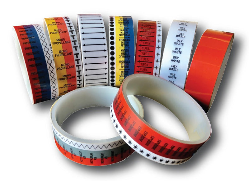 Shop Identification Tapes for Industrial Labeling & Compliance