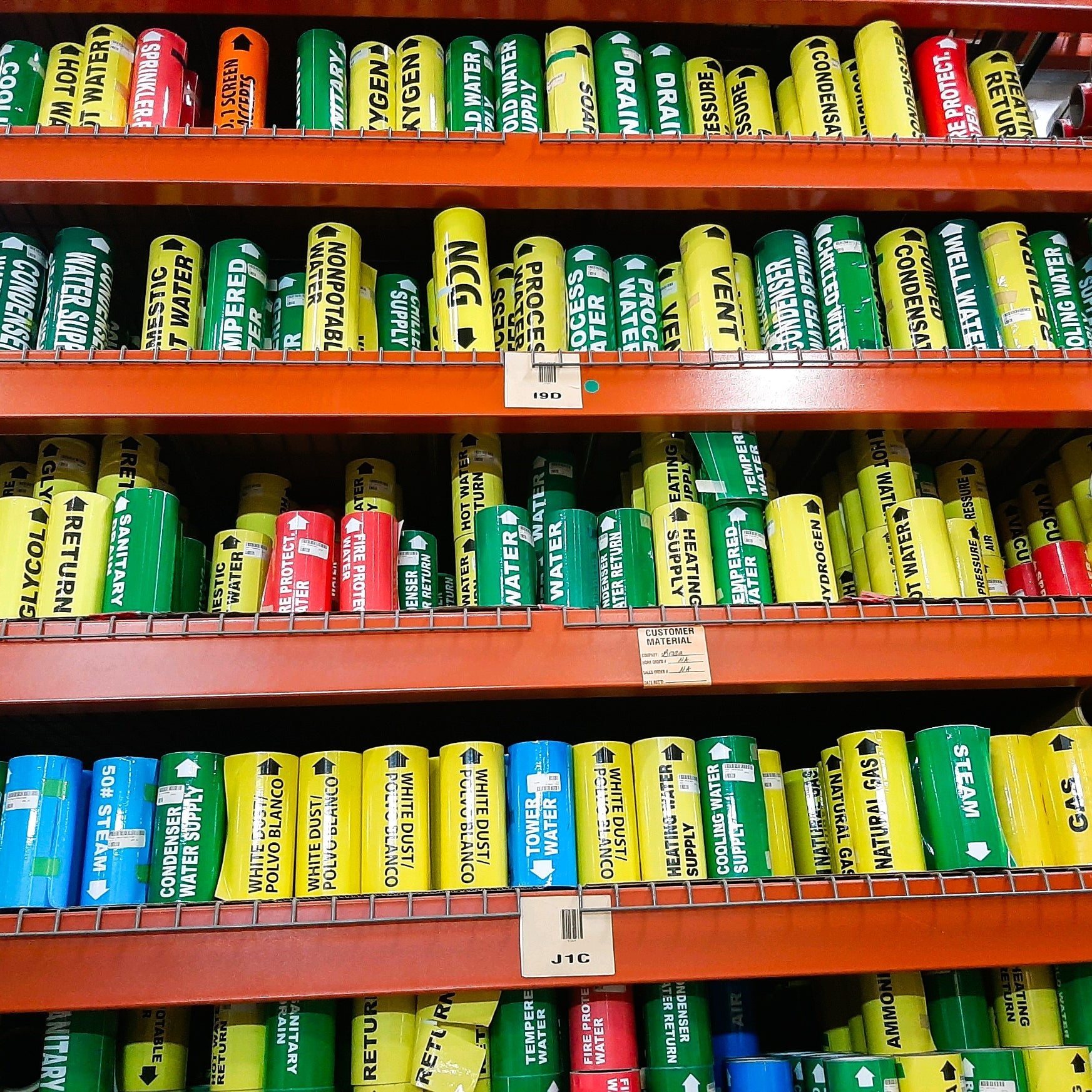 PIPE MARKING - NADCO Tapes & Labels, Inc.