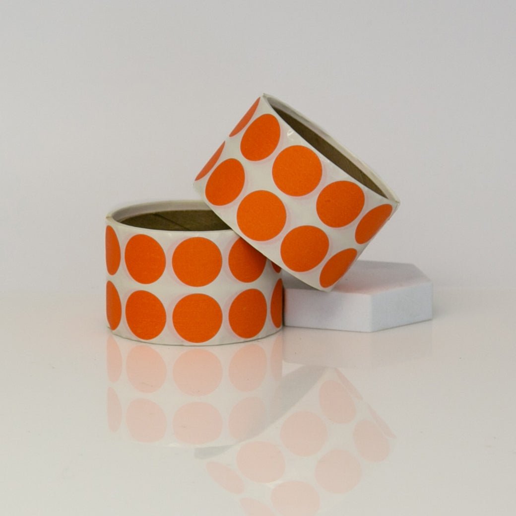 1" PAPER DOTS (500/RL) - NADCO Tapes & Labels, Inc.