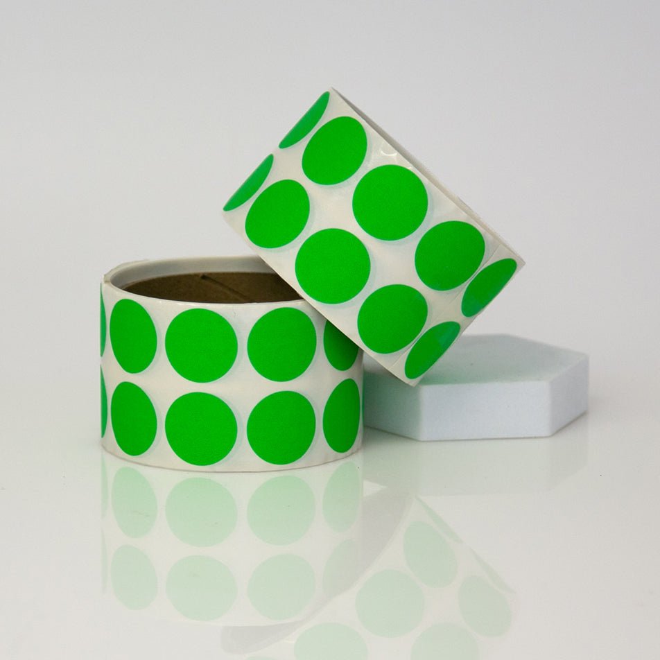 1" PAPER DOTS (500/RL) - NADCO Tapes & Labels, Inc.