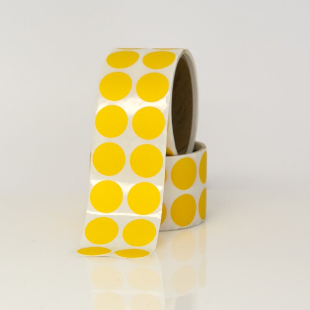1" PAPER DOTS (500/RL) - NADCO Tapes & Labels, Inc.