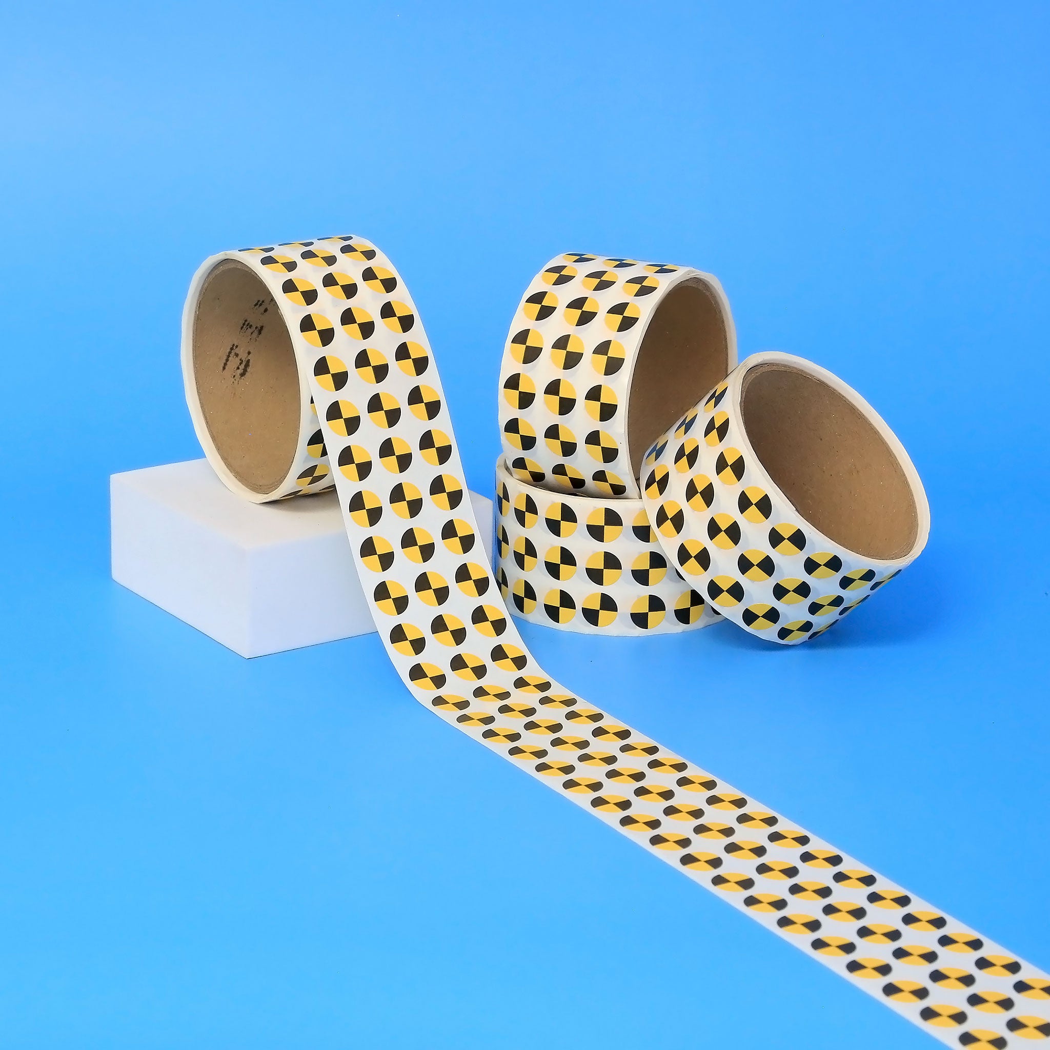 PAPER TARGETS CRASH TEST DUMMY ROLLS