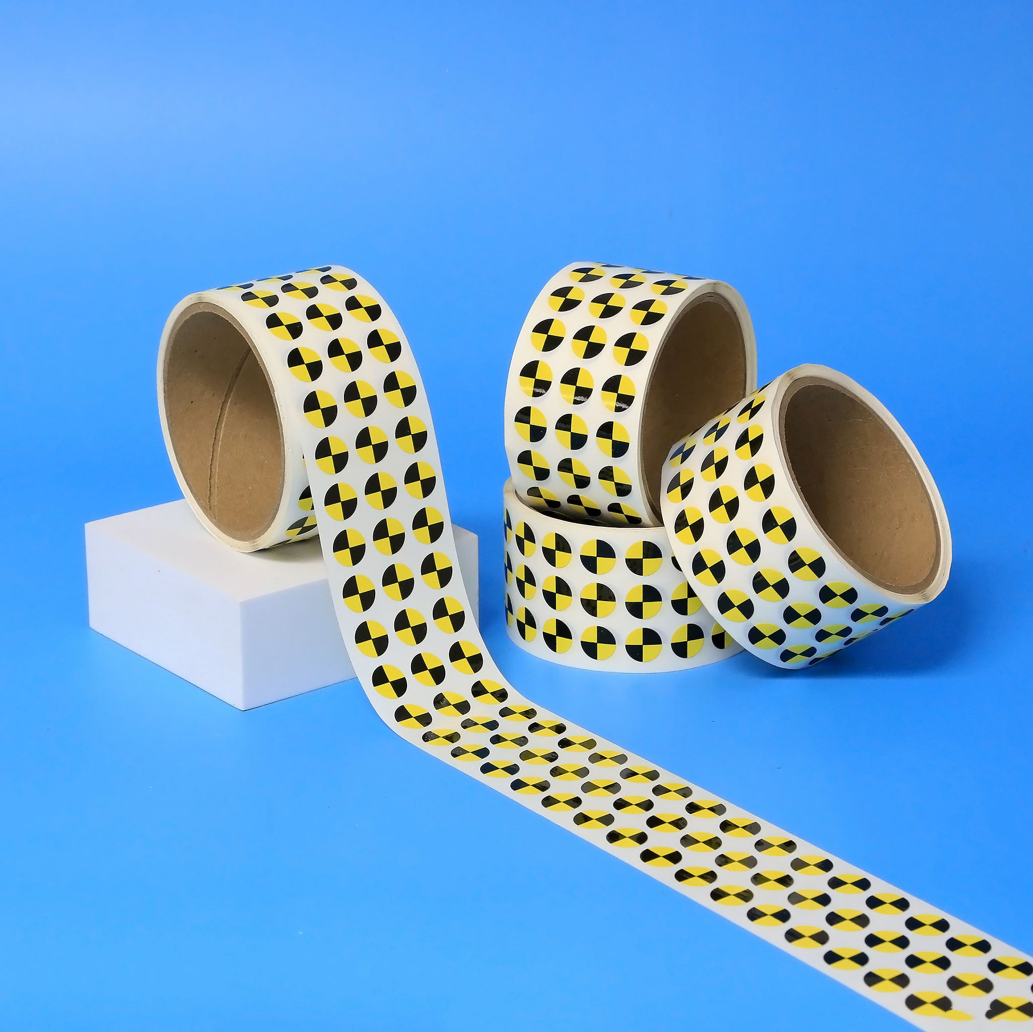 CLOTH TARGETS CRASH TEST DUMMY ROLLS