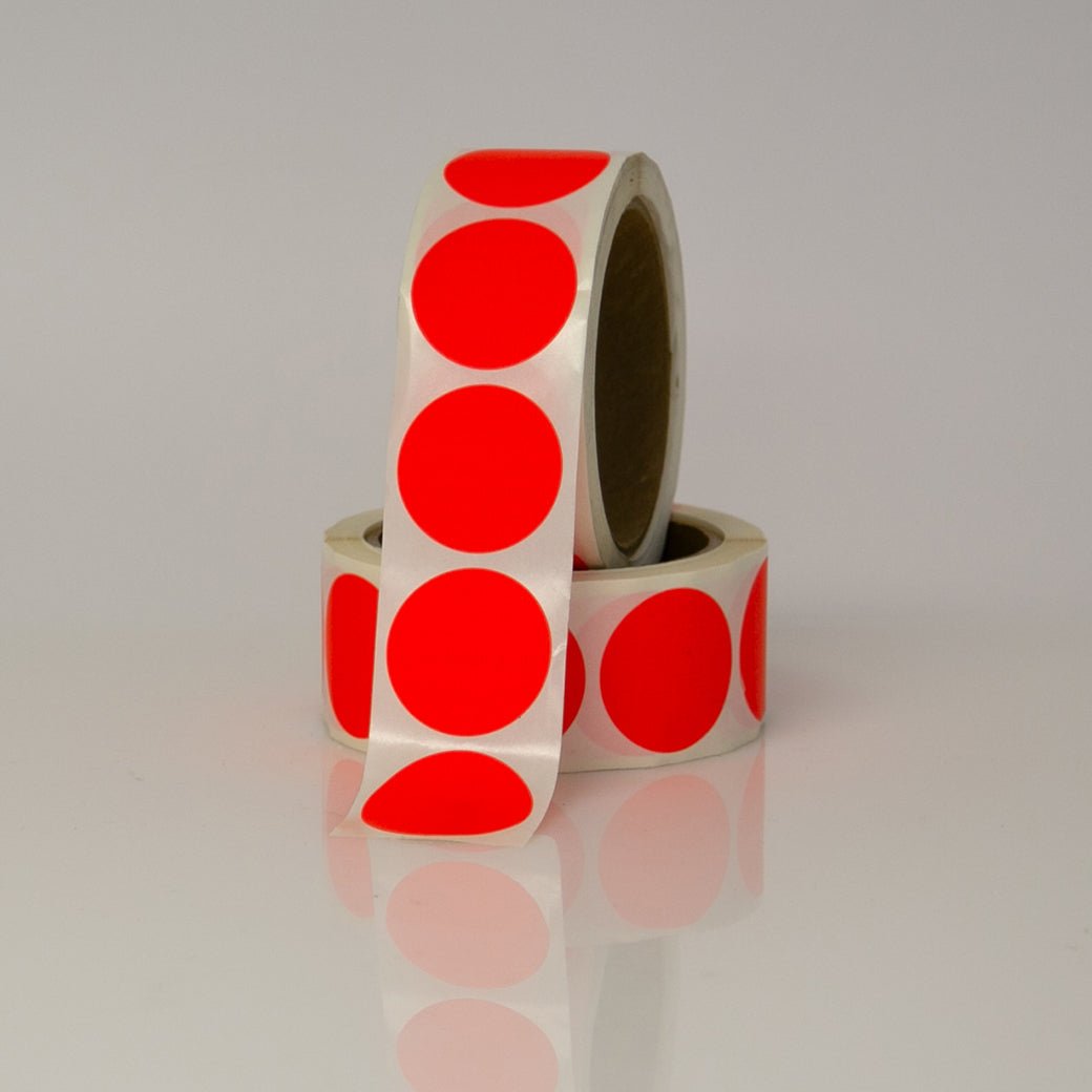 1.5" PAPER DOTS (500/RL) - NADCO Tapes & Labels, Inc.