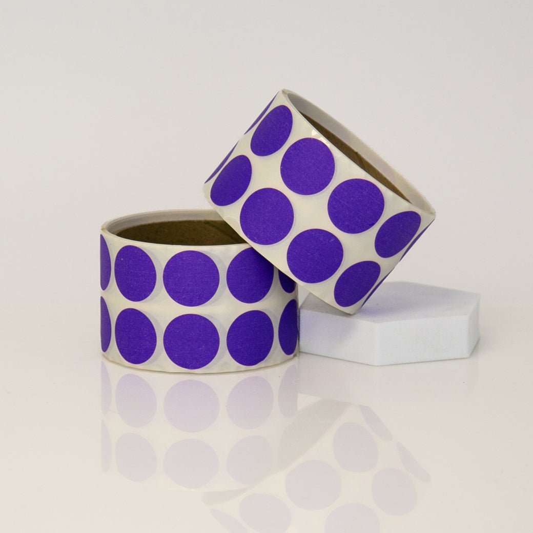 1.5" PAPER DOTS (500/RL) - NADCO Tapes & Labels, Inc.