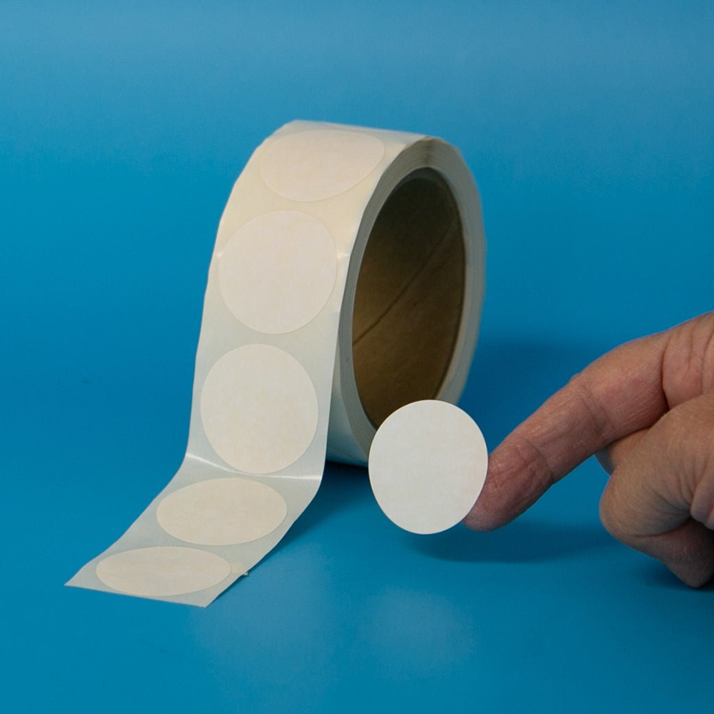 1.5" PAPER DOTS (500/RL) - NADCO Tapes & Labels, Inc.