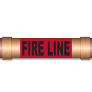 Underground Pipe Marking Tape FIRE LINE – 6″ Wide x 1,000 Roll