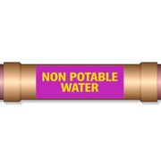 Underground Pipe Marking Tape NON POTABLE WATER – 6″ Wide x 1,000 Roll
