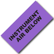 BARRICADE TAPE INSTRUMENT AIR BELOW