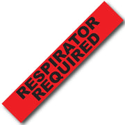 BARRICADE TAPE RESPIRATOR REQUIRED