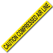 BARRICADE TAPE CAUTION COMPRESSED AIR