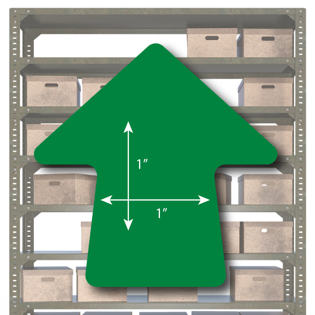 GREEN DIE CUT VINYL ARROWS