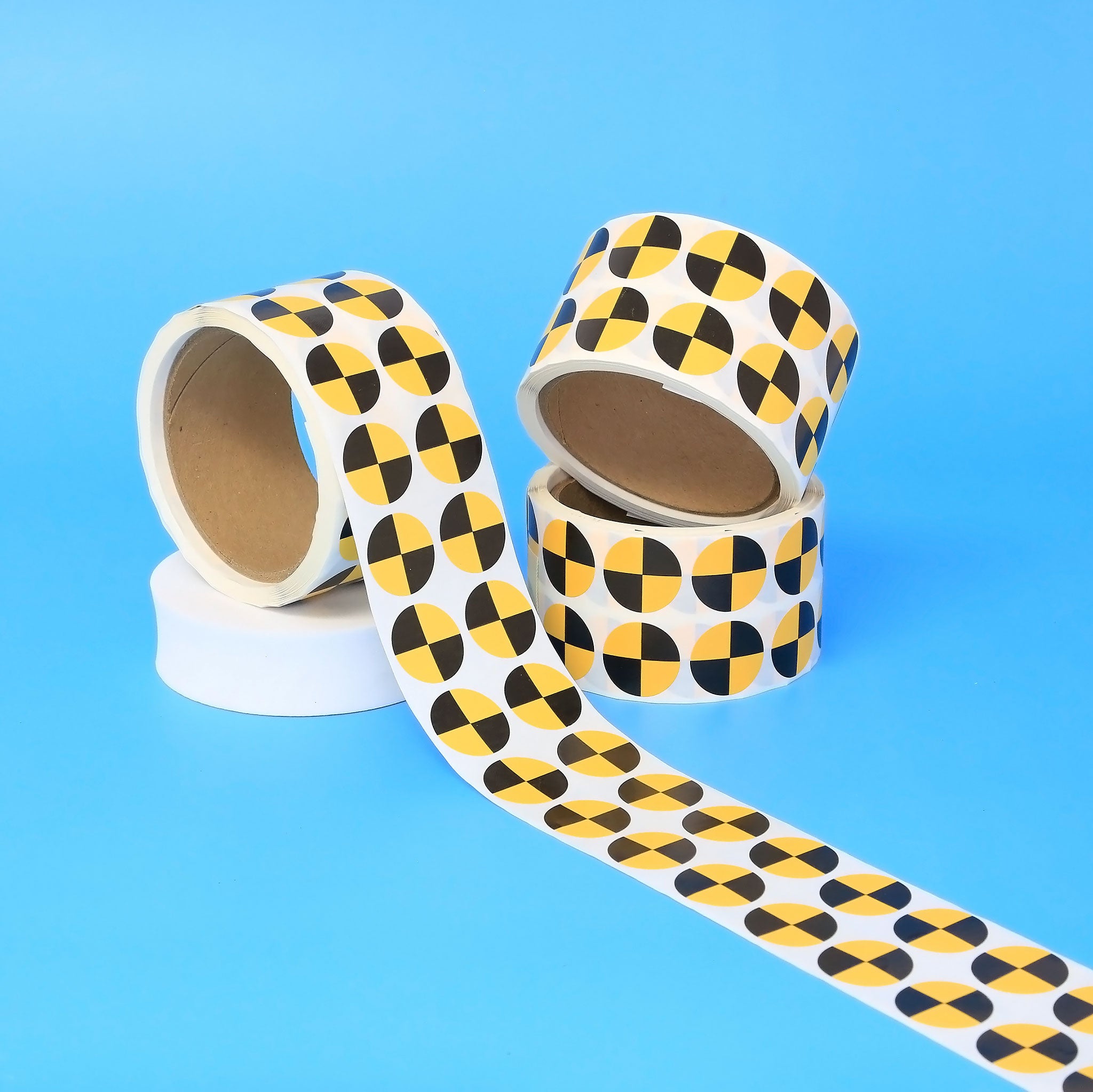 PAPER TARGETS CRASH TEST DUMMY ROLLS