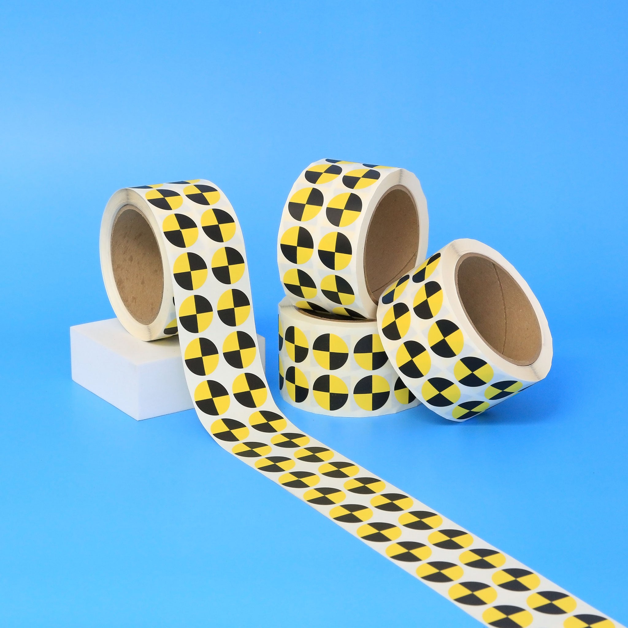 VINYL TARGETS CRASH TEST DUMMY ROLLS