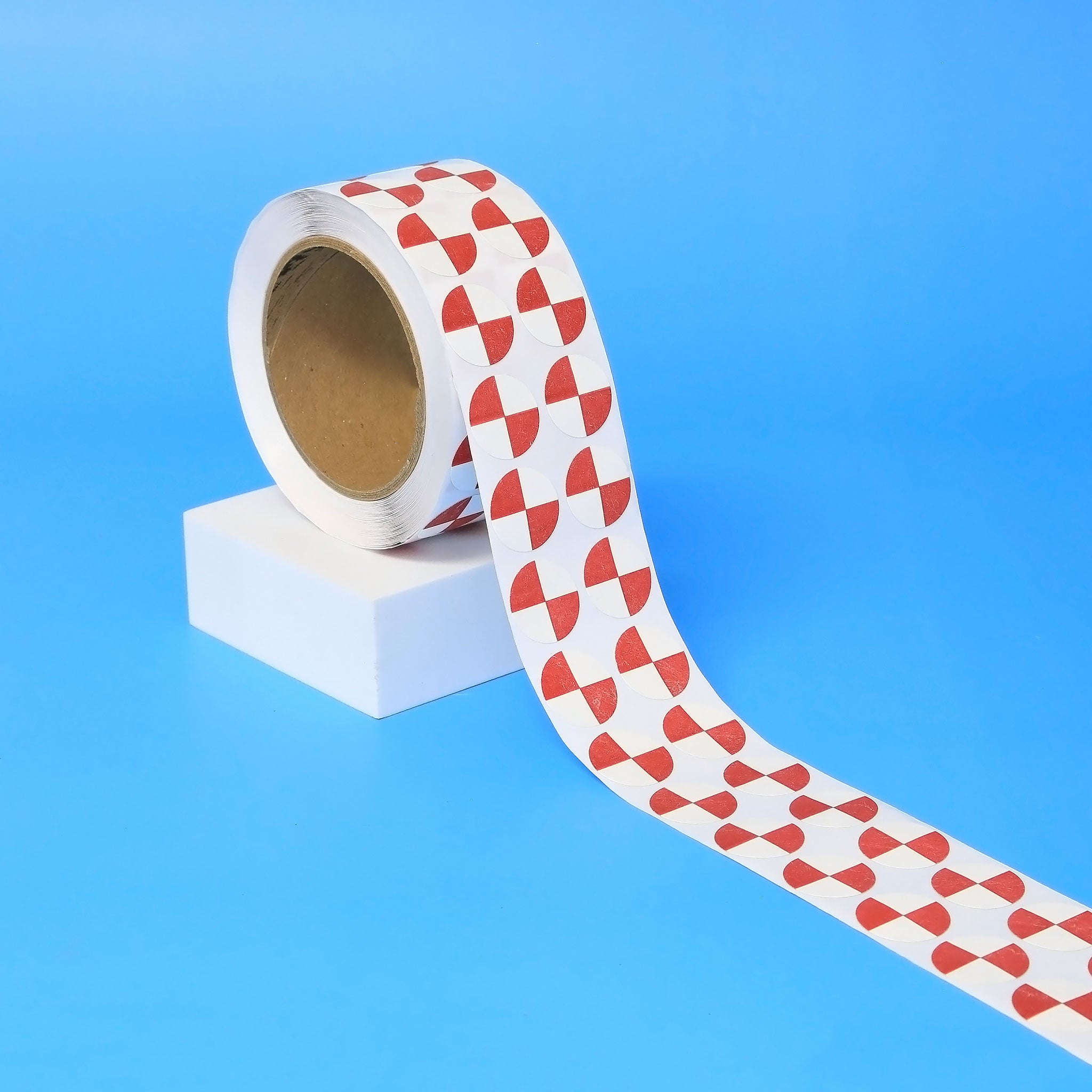 TYVEK TARGET DOTS & SQUARES CRASH TEST DUMMY ROLLS