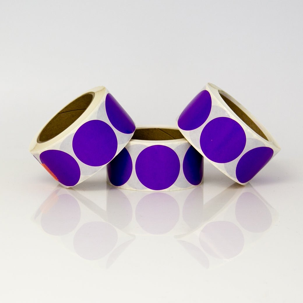 2" PAPER DOTS (500/RL) - NADCO Tapes & Labels, Inc.