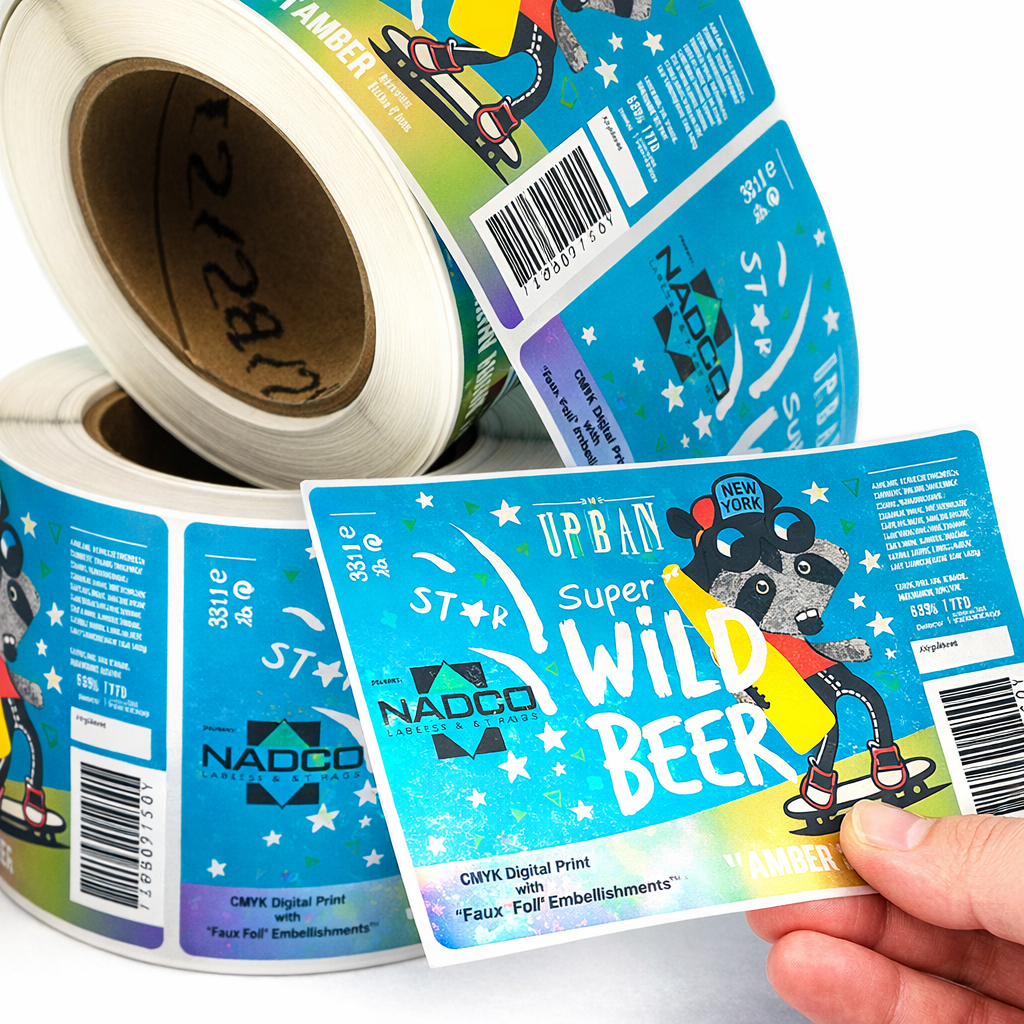 CUSTOM LABEL (Square or Rectangle Shape) - Minimum Order 1,000 Labels