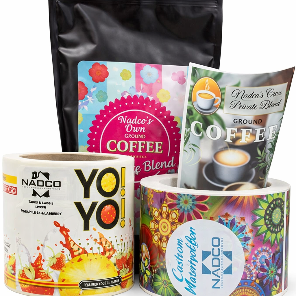 CUSTOM LABEL (Square or Rectangle Shape) - Minimum Order 1,000 Labels