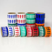 DIRECTIONAL FLOW ARROW VINYL TAPE 2" X 36YD