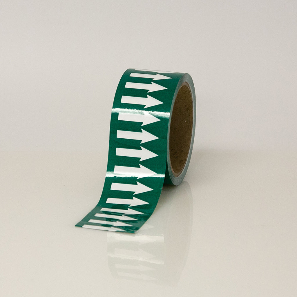 DIRECTIONAL FLOW ARROW VINYL TAPE 2" X 36YD
