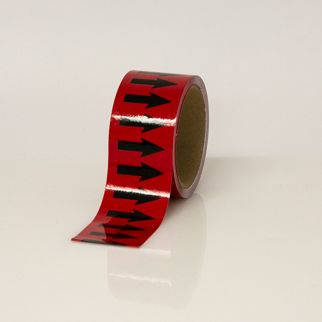 DIRECTIONAL FLOW ARROW VINYL TAPE 2" X 36YD