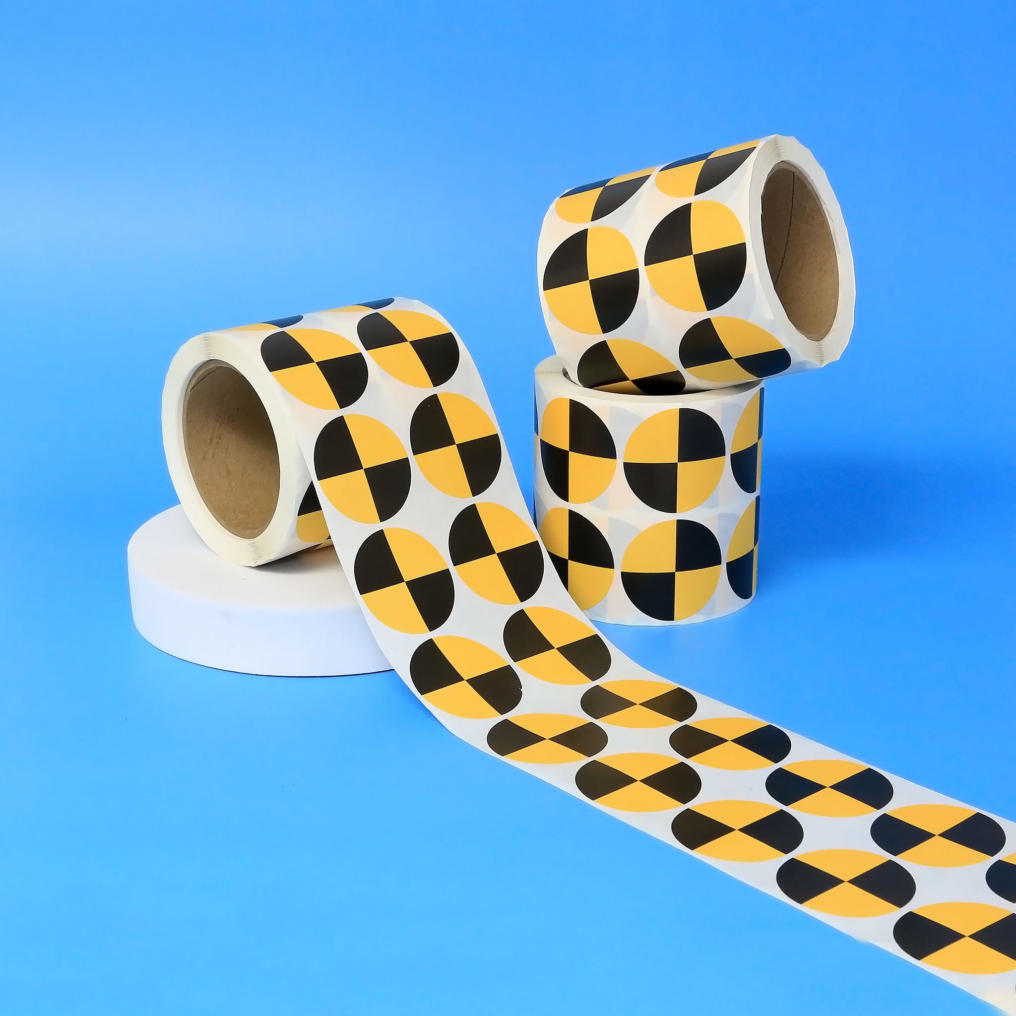 PAPER TARGETS CRASH TEST DUMMY ROLLS
