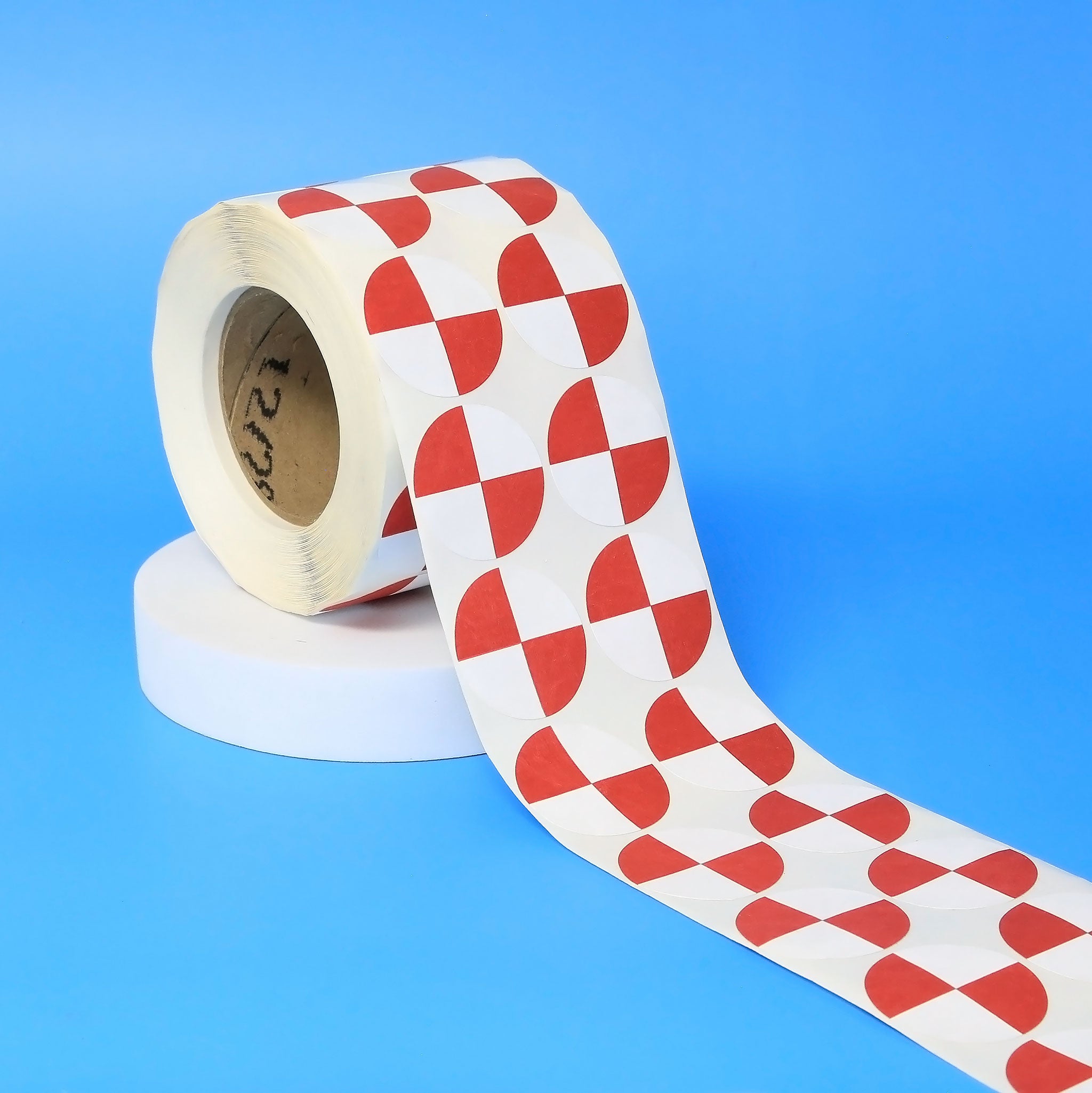 TYVEK TARGET DOTS & SQUARES CRASH TEST DUMMY ROLLS