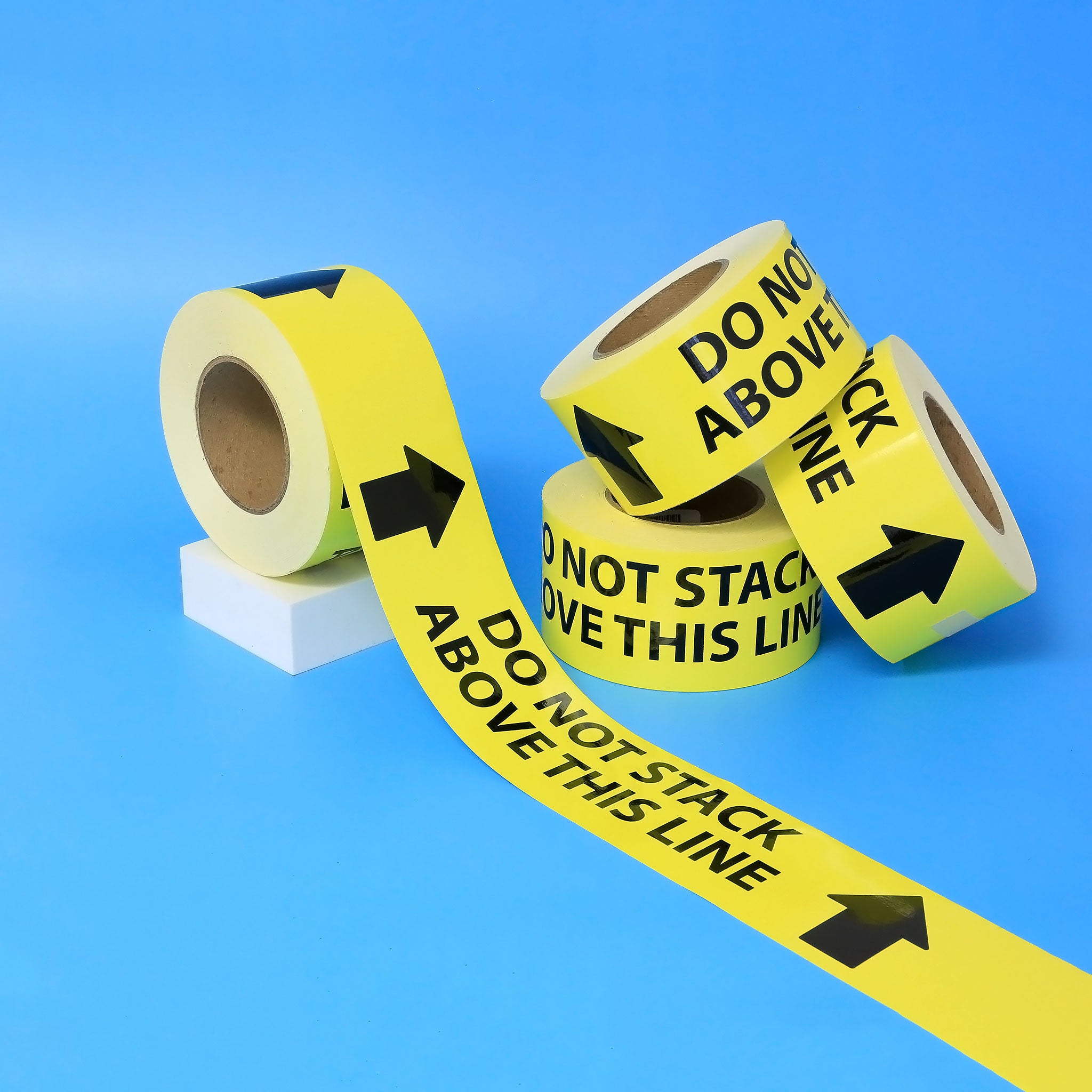 Facility Marking - DO NOT STACK ABOVE Tape - 3"X200'