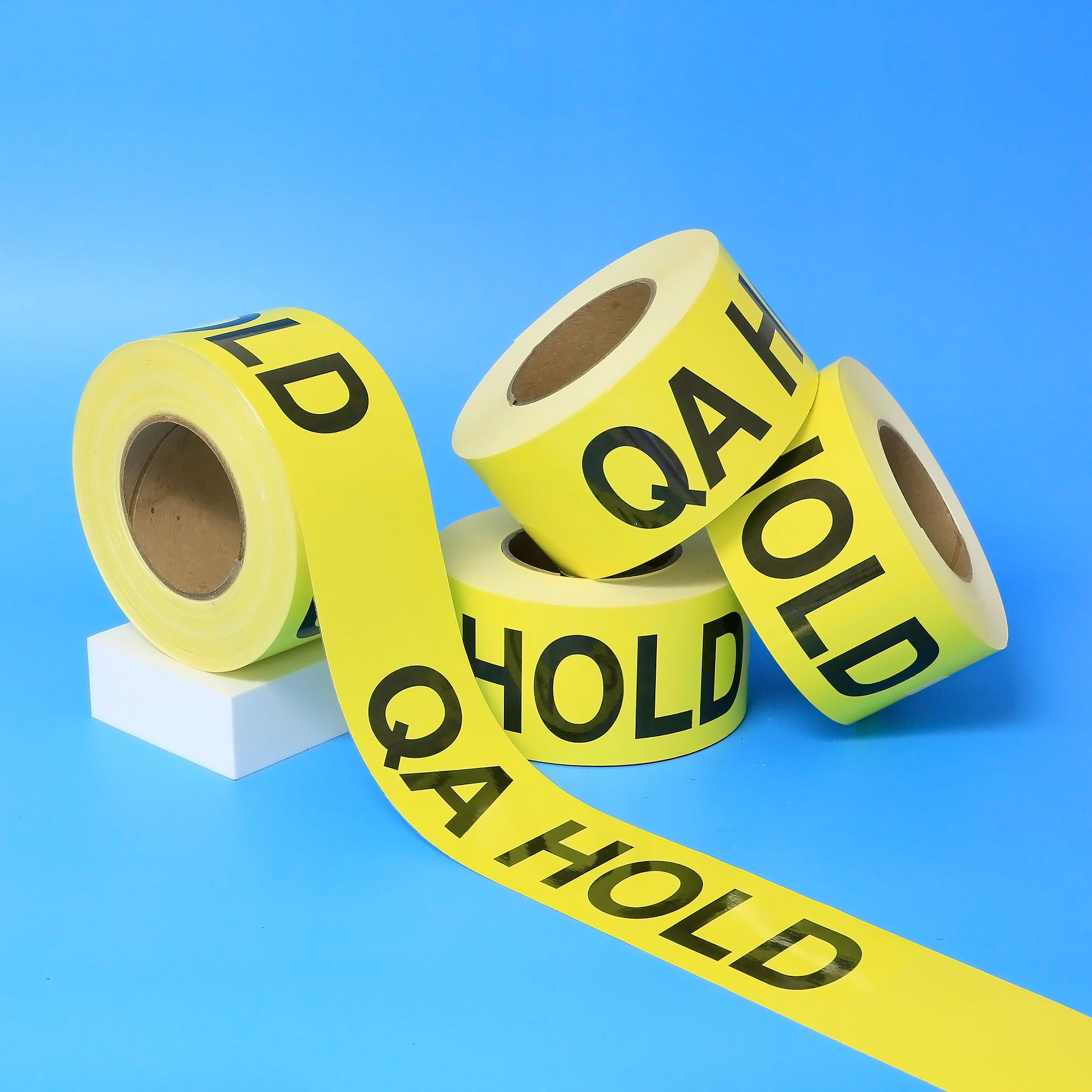 Facility Marking - QA HOLD-QA HOLD Tape - 3"X200'