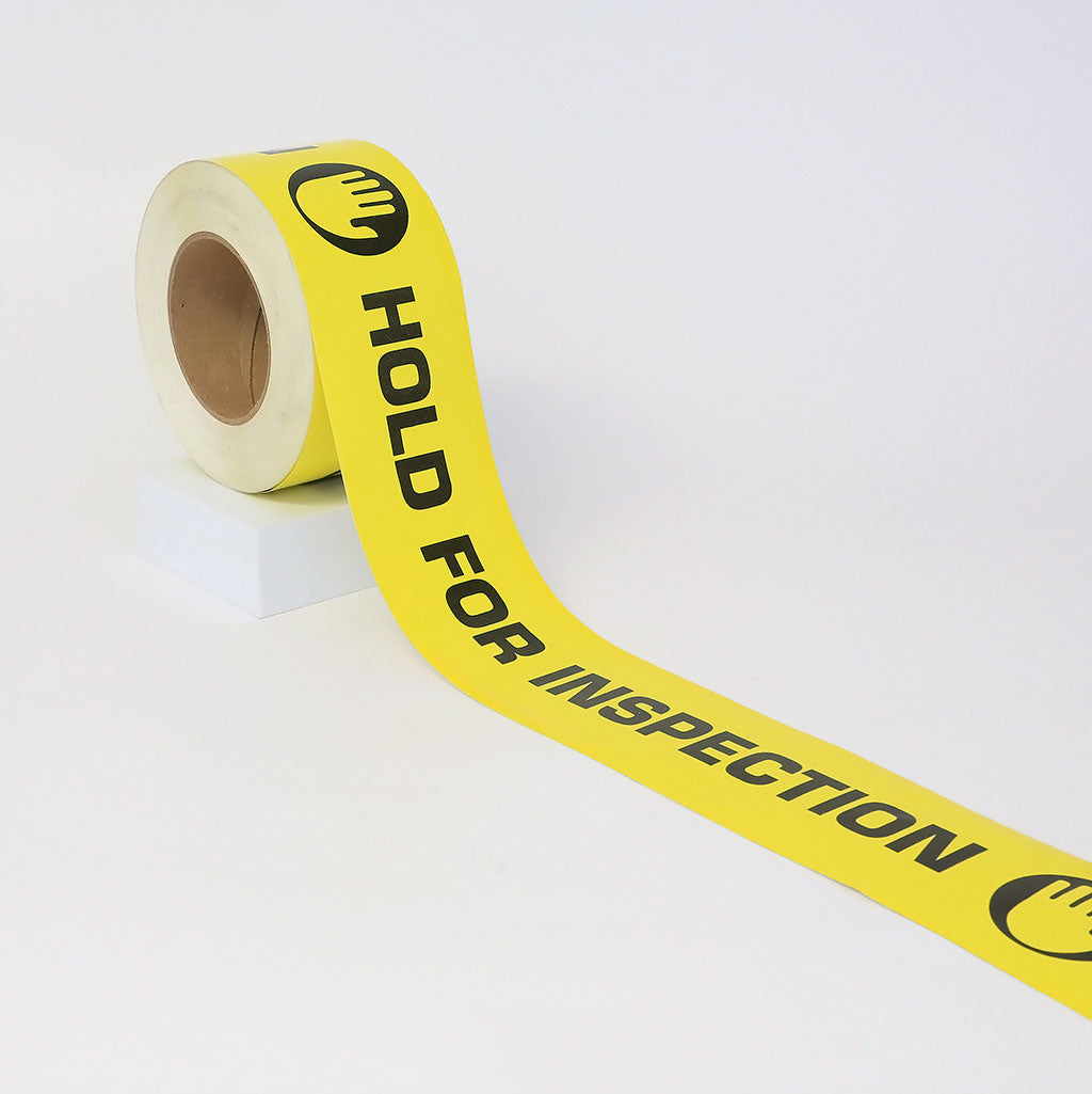 Facility Marking - HOLD FOR INSPECTION Tape - 3"X200'