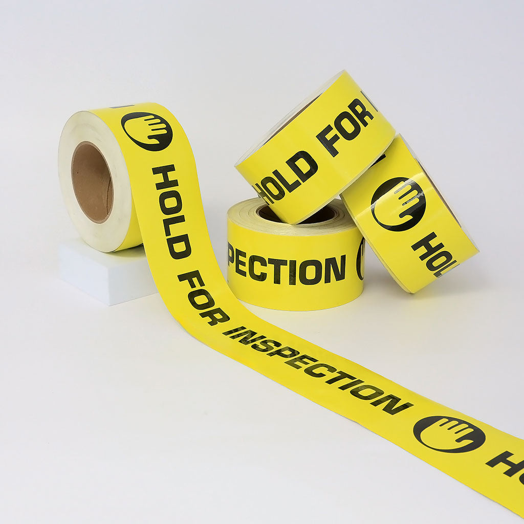 Facility Marking - HOLD FOR INSPECTION Tape - 3"X200'