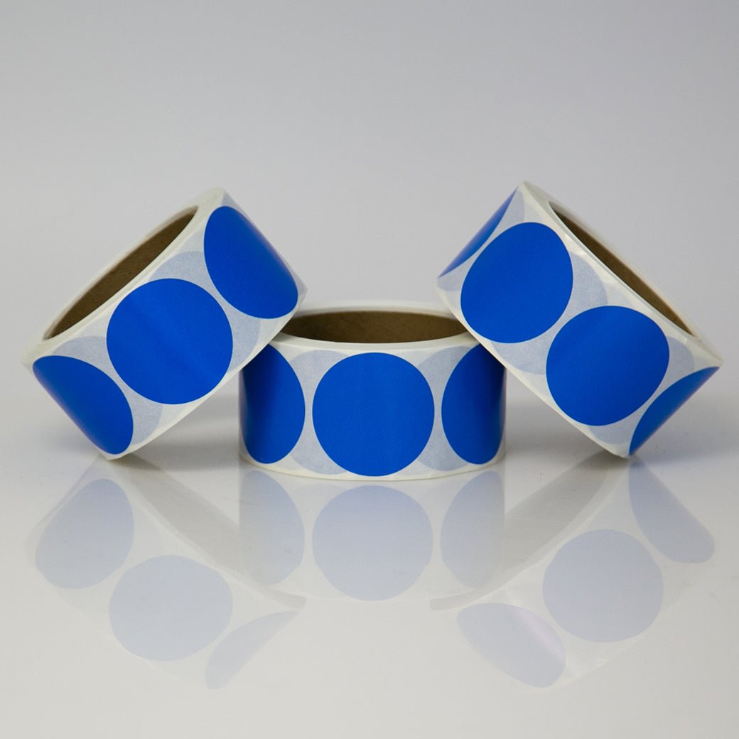 4" PAPER DOTS (500/RL) - NADCO Tapes & Labels, Inc.