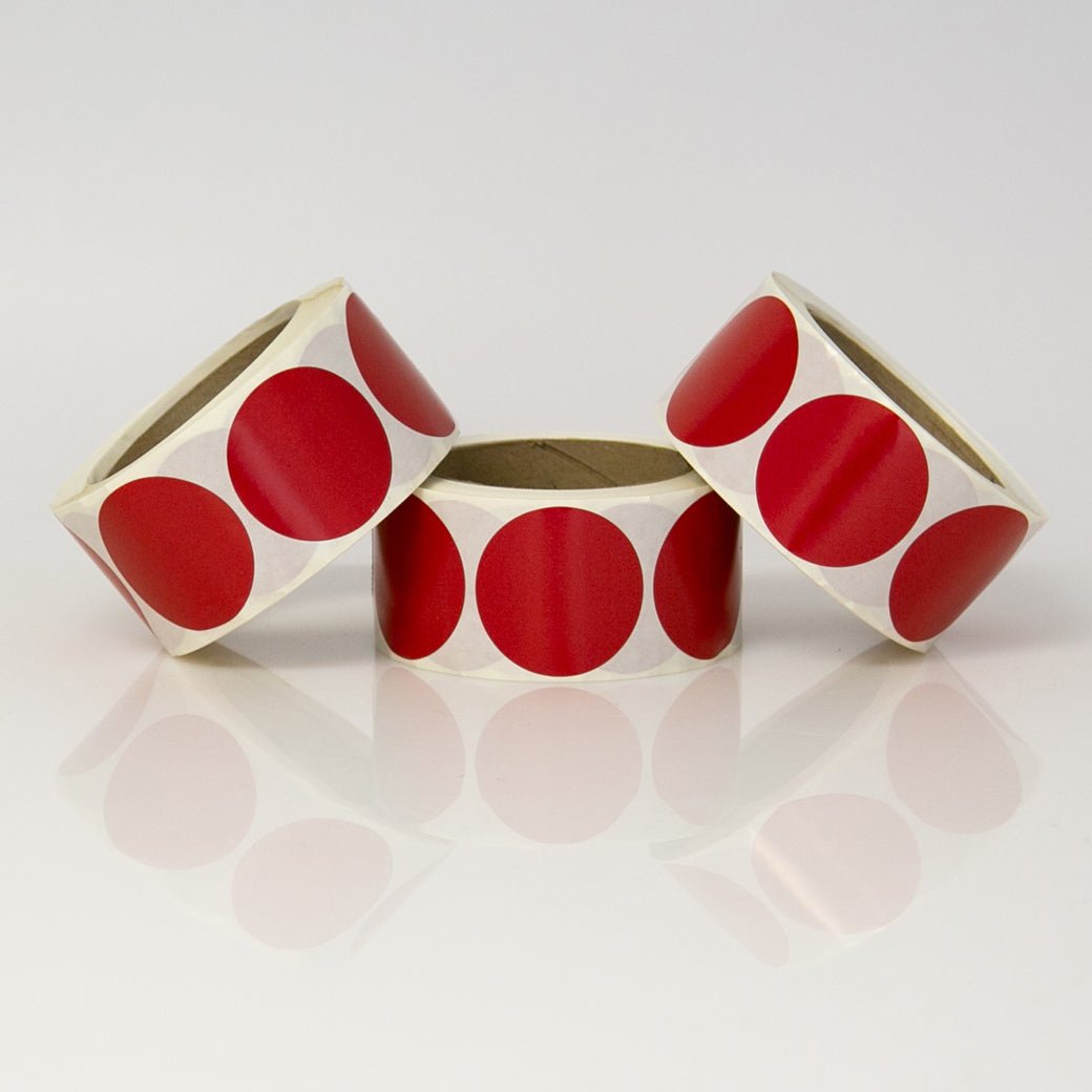 4" PAPER DOTS (500/RL) - NADCO Tapes & Labels, Inc.