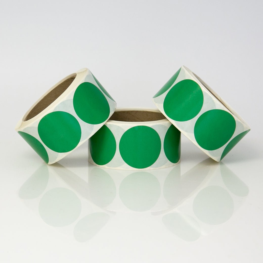 4" PAPER DOTS (500/RL) - NADCO Tapes & Labels, Inc.