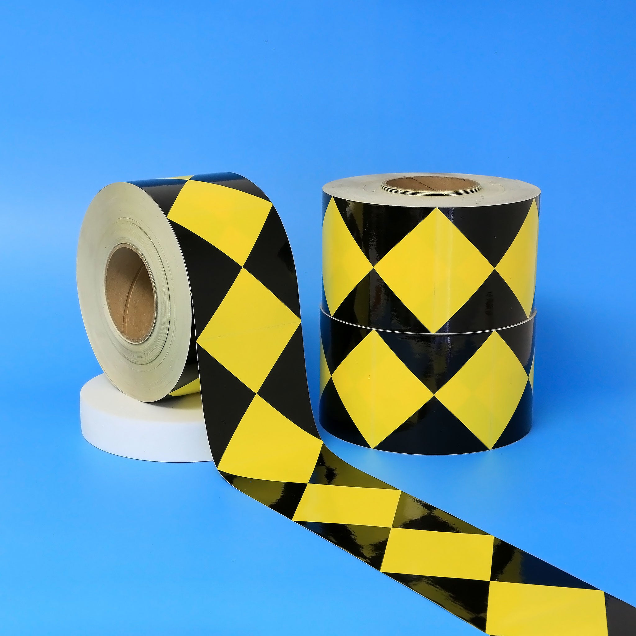 VINYL SQUARE TARGETS CRASH TEST DUMMY ROLLS