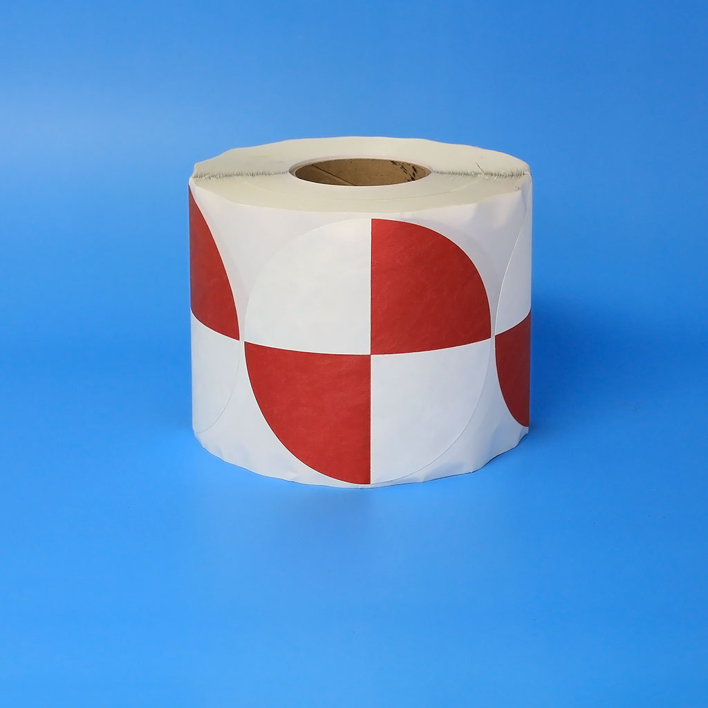 TYVEK TARGET DOTS & SQUARES CRASH TEST DUMMY ROLLS