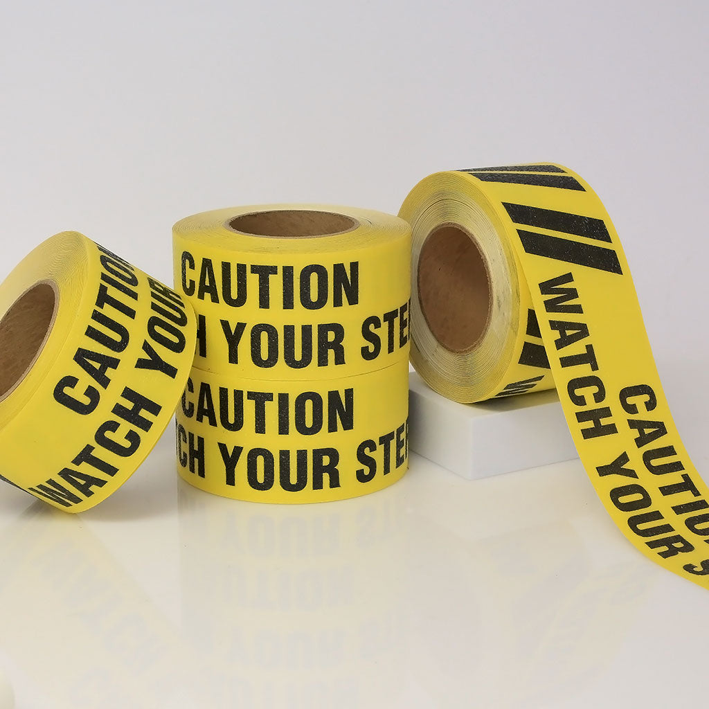 ANTI-SLIP CAUTION WATCH YOUR STEP Vinyl Tape - 60' Roll