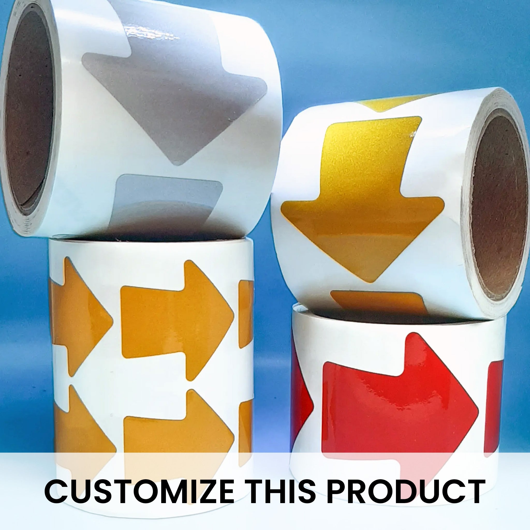 REFLECTIVE ARROWS (100 Pieces per Roll)