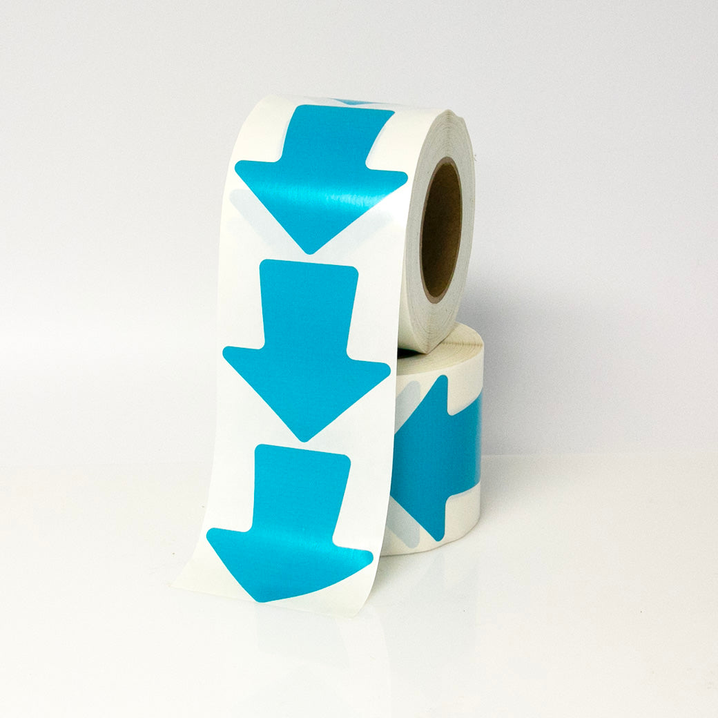 AQUA DIE CUT VINYL ARROWS