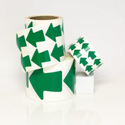 GREEN DIE CUT VINYL ARROWS