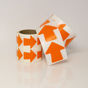 ORANGE DIE CUT VINYL ARROWS