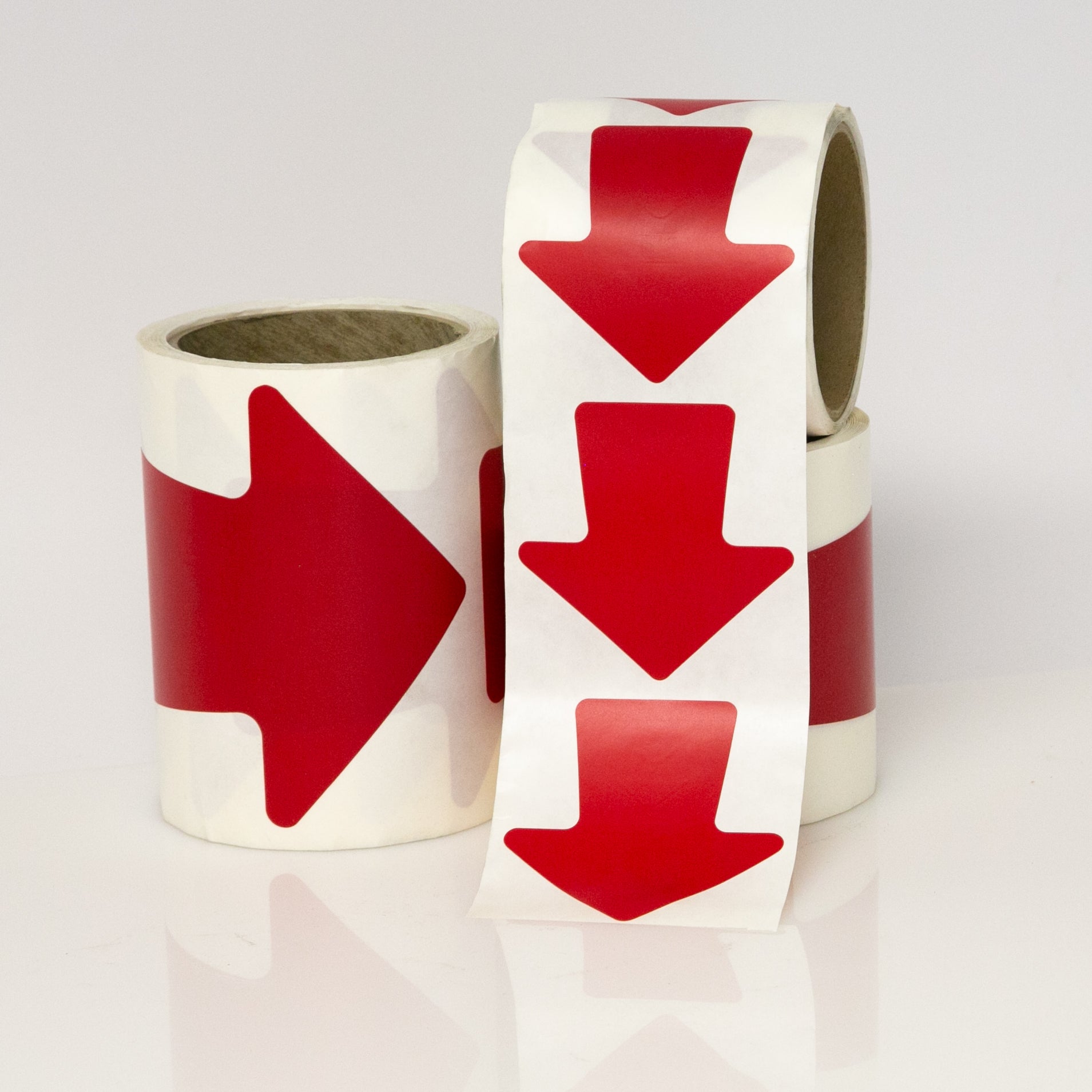 RED DIE CUT VINYL ARROWS
