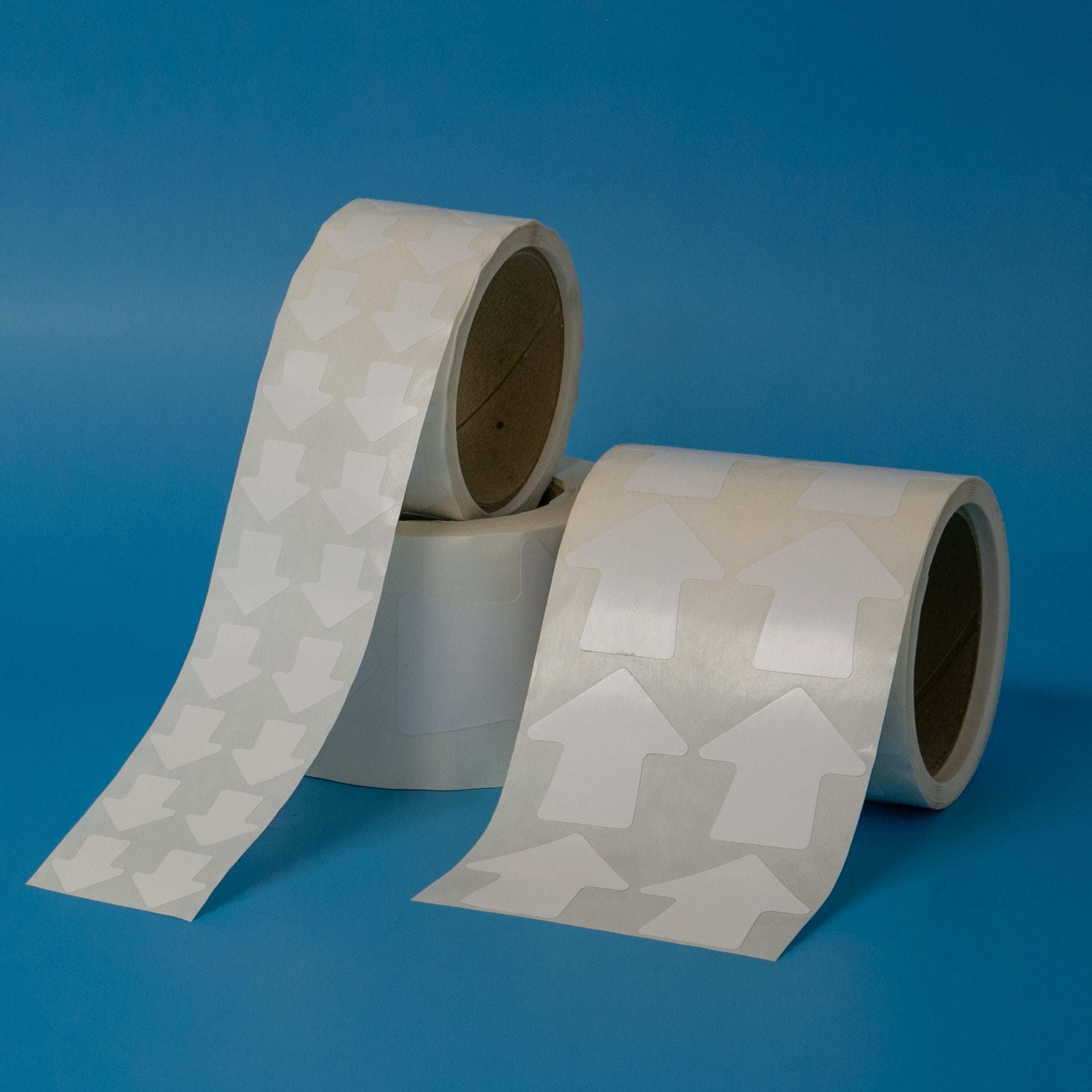 WHITE DIE CUT VINYL ARROWS
