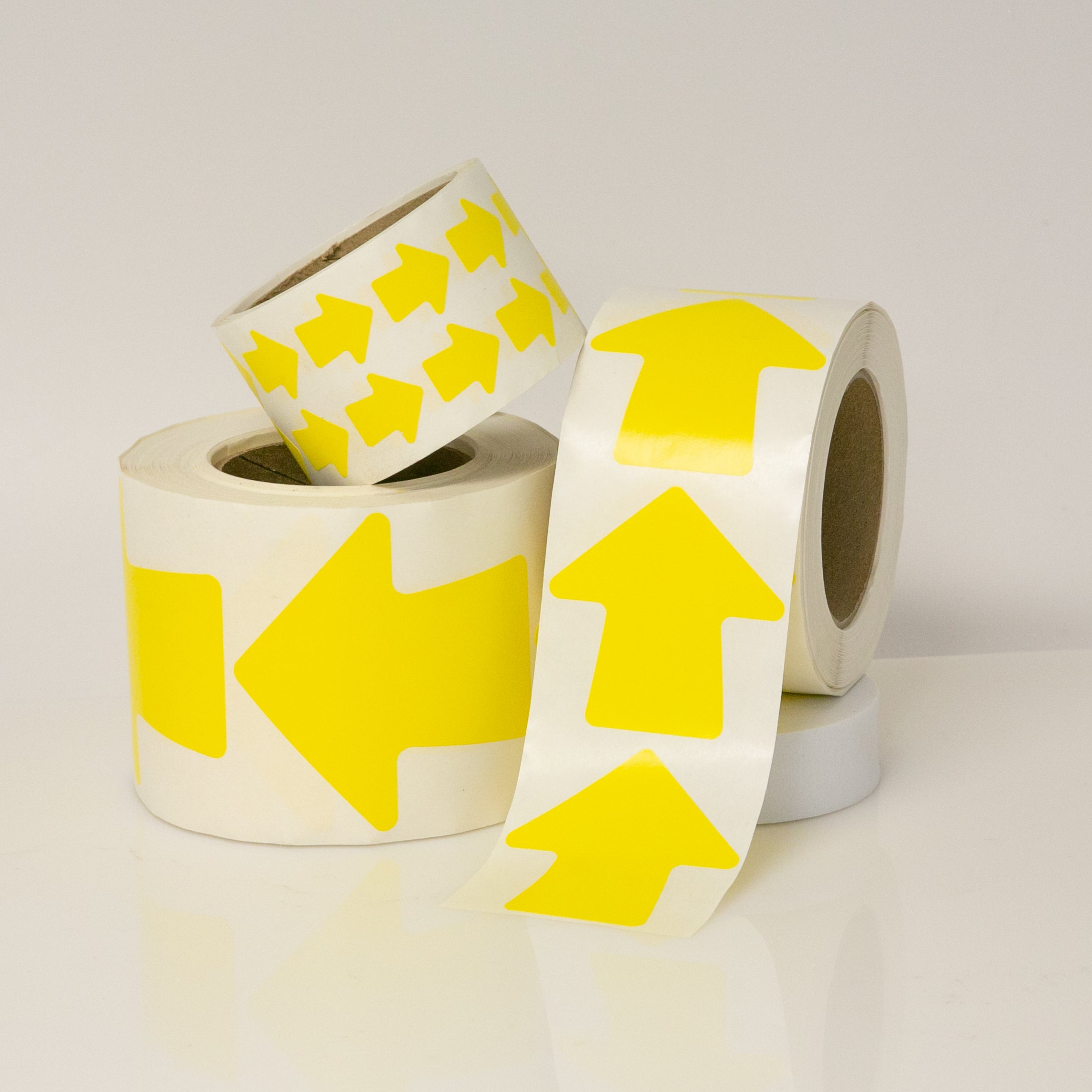 YELLOW DIE CUT VINYL ARROWS