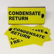 PIPE MARKING LABEL - CONDENSATE RETURN -25 PCS