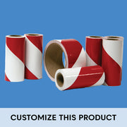 CUSTOM HAZARD STRIPE VINYL TAPE