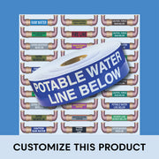 CUSTOM PIPE MARKING TAPE