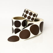 BROWN VINYL DOTS